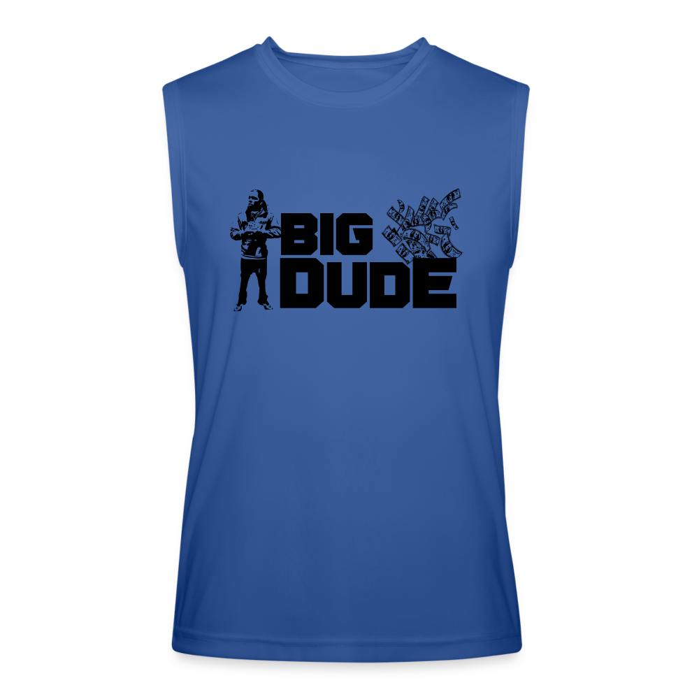 Men’s Performance Sleeveless Shirt - royal blue