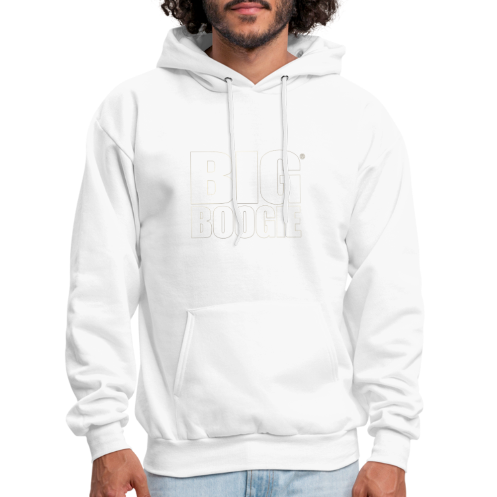 BIG BOOGIE LOGO HOODIE - white