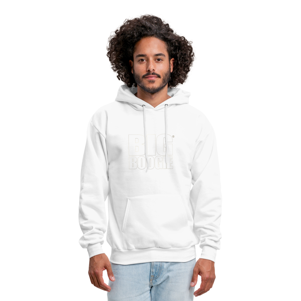 BIG BOOGIE LOGO HOODIE - white