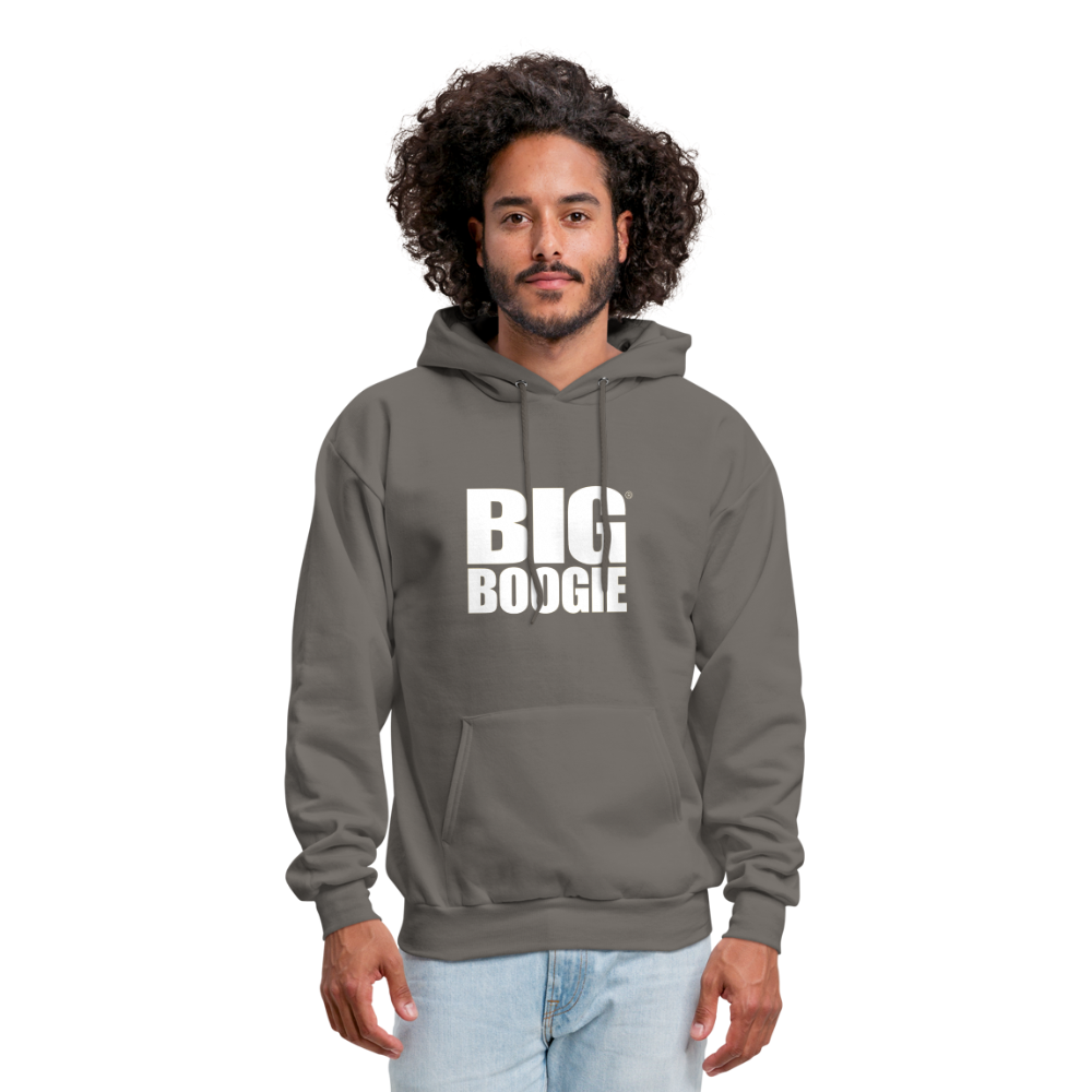 BIG BOOGIE LOGO HOODIE - asphalt gray