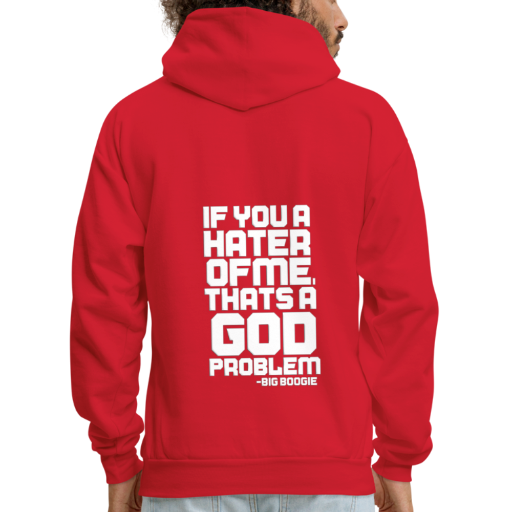 BIG BOOGIE LOGO HOODIE - red