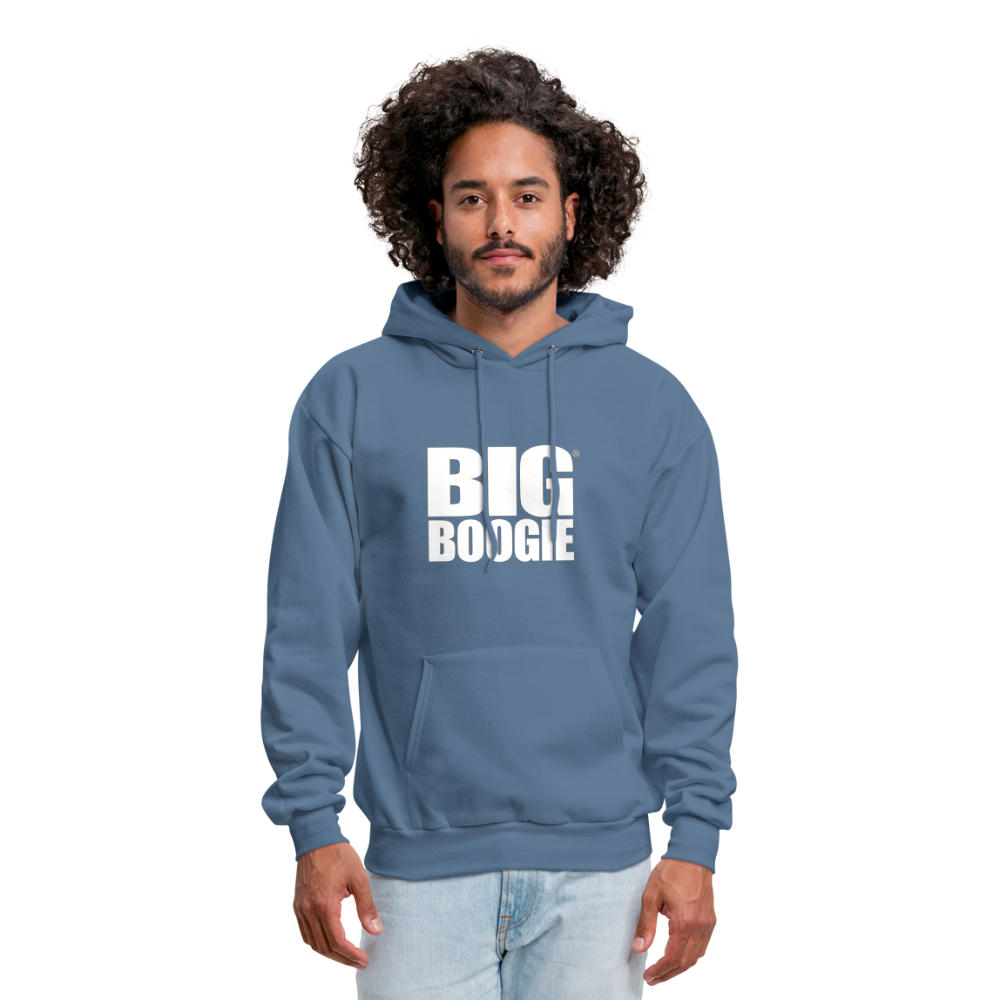 BIG BOOGIE LOGO HOODIE - denim blue