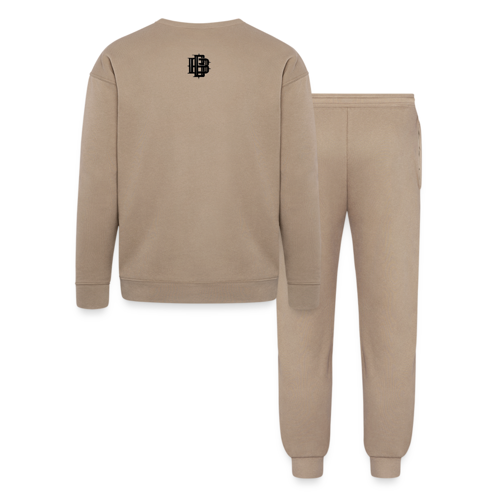 BIG DUDE JOGGER SET BLACK - tan