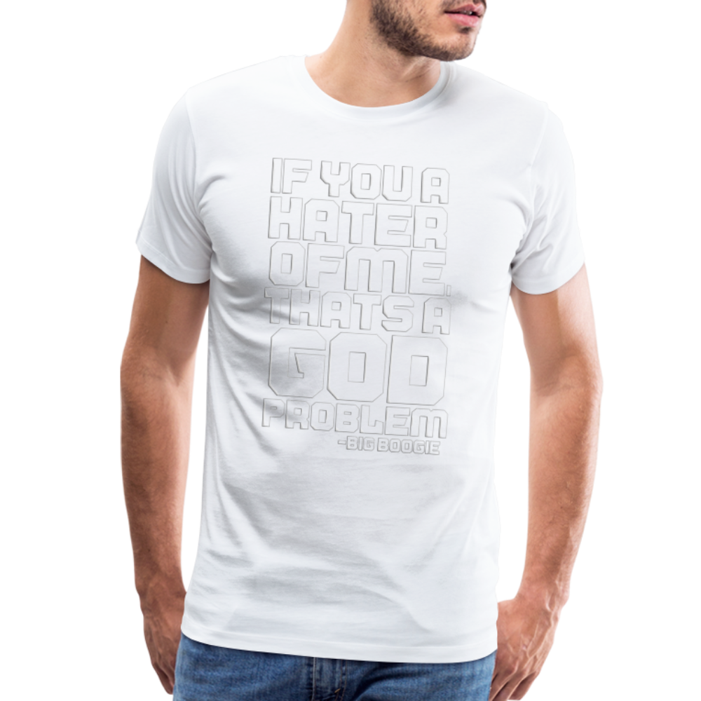 BIG BOOGIE LOGO T-SHIRT - white