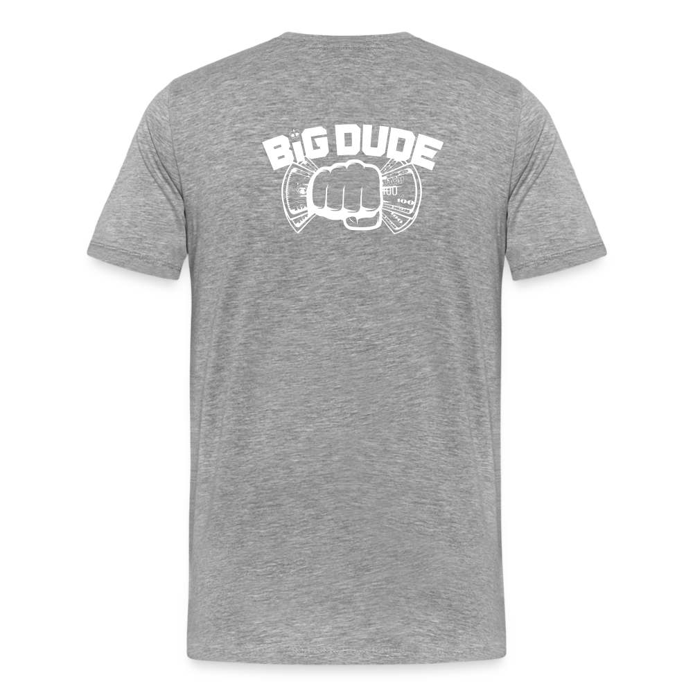 BIG BOOGIE LOGO T-SHIRT - heather gray