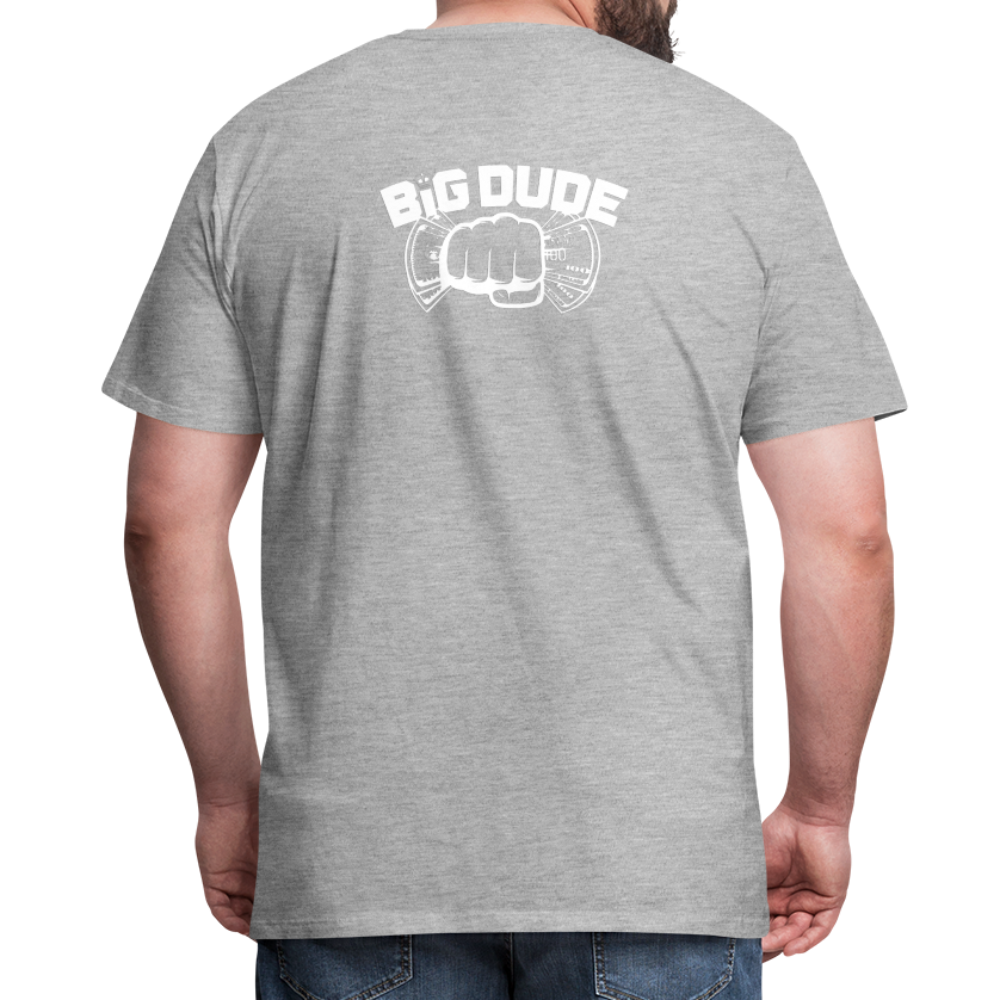 BIG BOOGIE LOGO T-SHIRT - heather gray