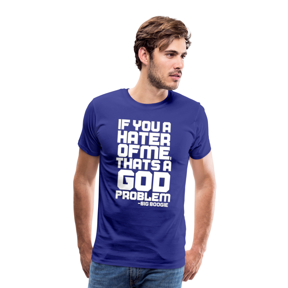 BIG BOOGIE LOGO T-SHIRT - royal blue