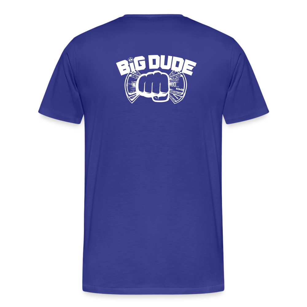 BIG BOOGIE LOGO T-SHIRT - royal blue