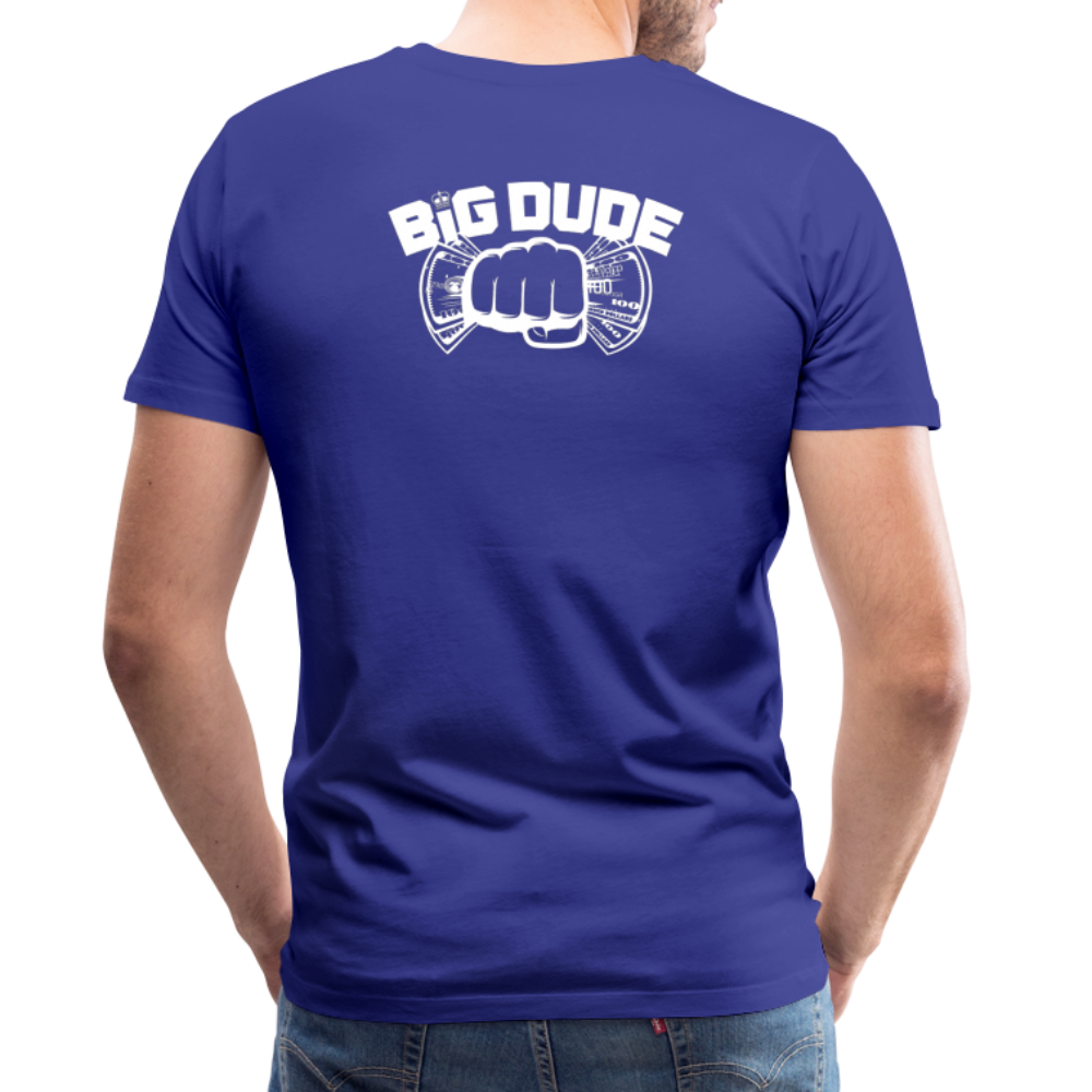 BIG BOOGIE LOGO T-SHIRT - royal blue