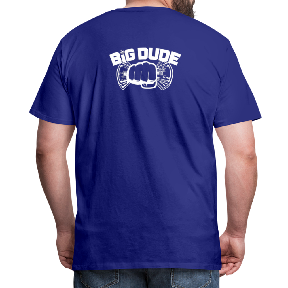 BIG BOOGIE LOGO T-SHIRT - royal blue