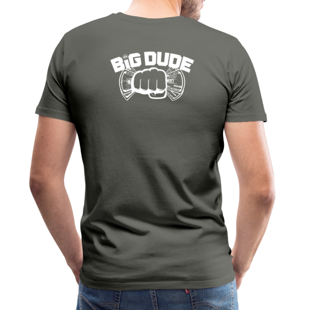 BIG BOOGIE LOGO T-SHIRT - asphalt gray