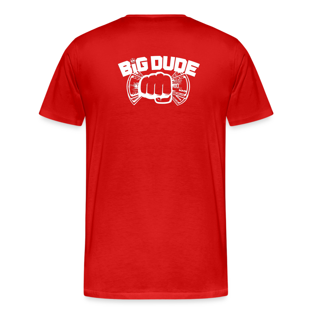 BIG BOOGIE LOGO T-SHIRT - red