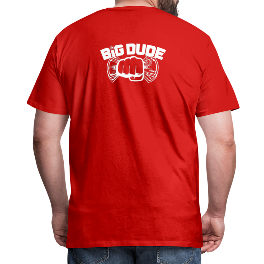 BIG BOOGIE LOGO T-SHIRT - red