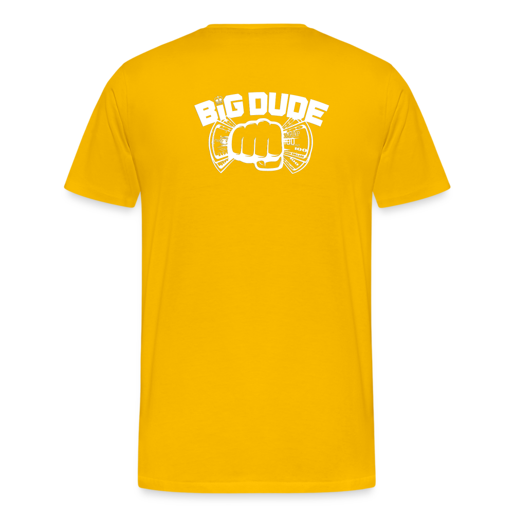 BIG BOOGIE LOGO T-SHIRT - sun yellow