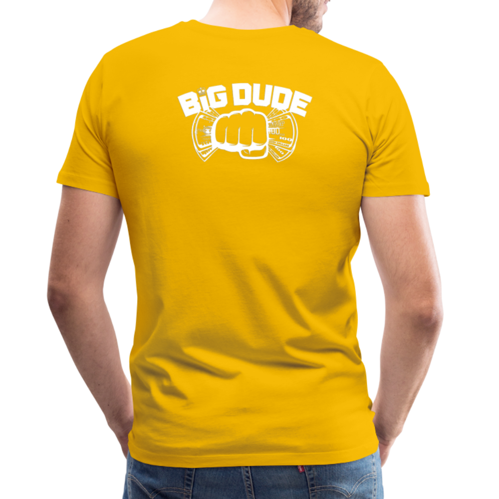 BIG BOOGIE LOGO T-SHIRT - sun yellow