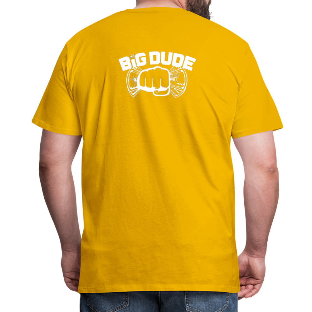 BIG BOOGIE LOGO T-SHIRT - sun yellow