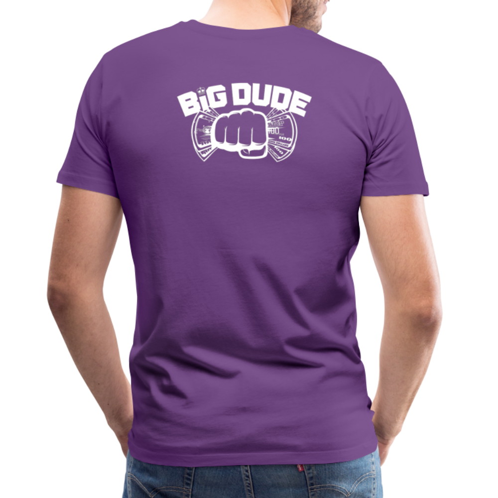 BIG BOOGIE LOGO T-SHIRT - purple