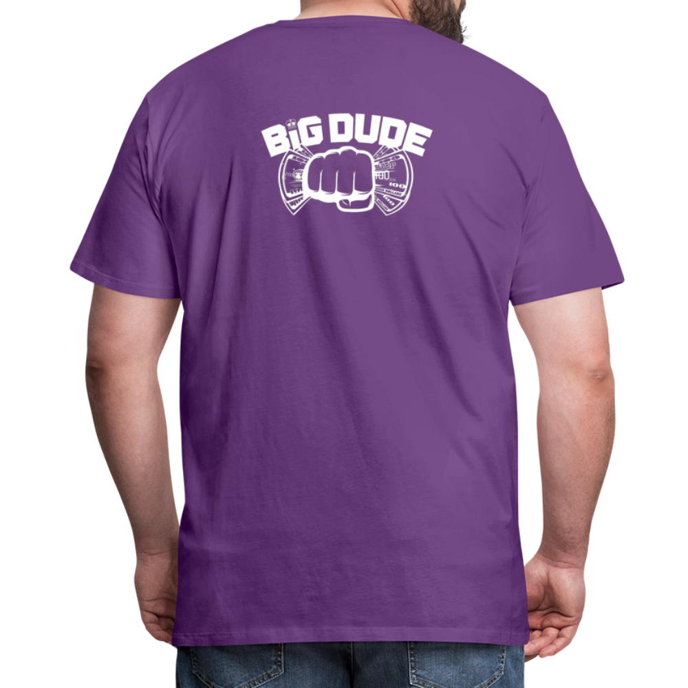 BIG BOOGIE LOGO T-SHIRT - purple