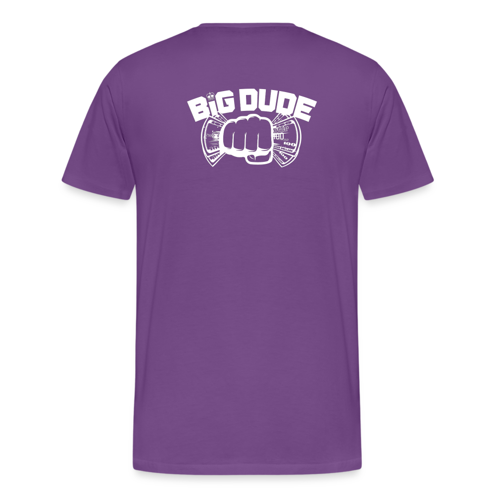 BIG BOOGIE LOGO T-SHIRT - purple