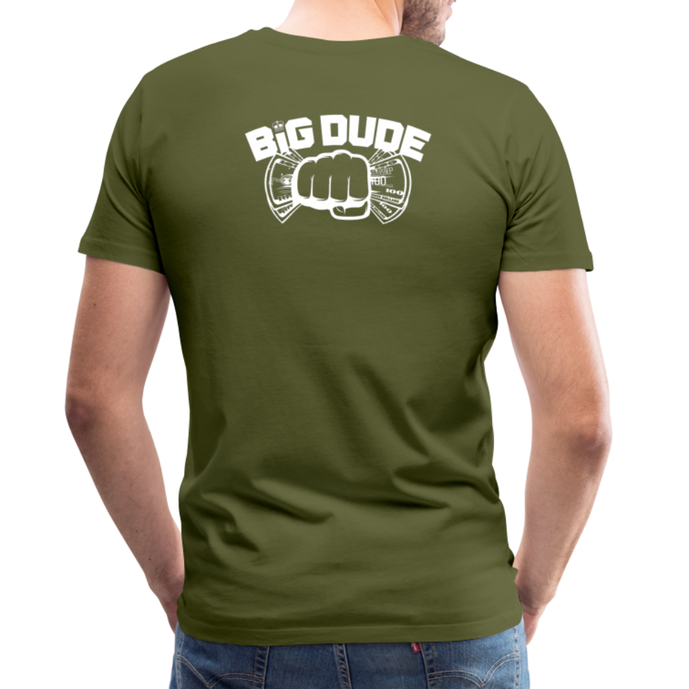 BIG BOOGIE LOGO T-SHIRT - olive green