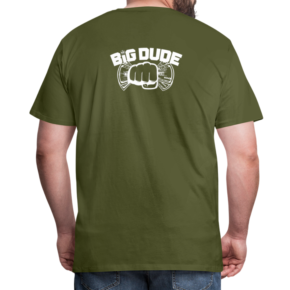 BIG BOOGIE LOGO T-SHIRT - olive green