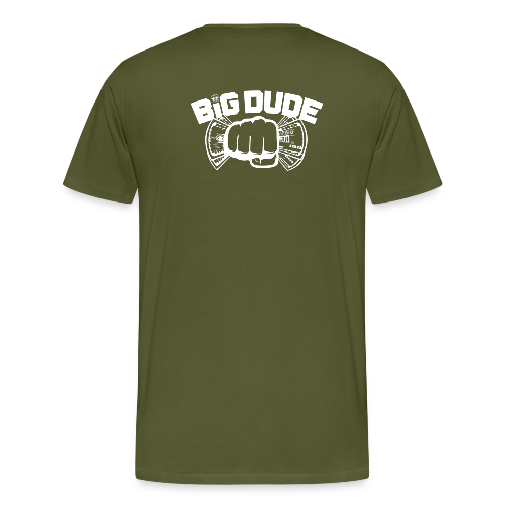 BIG BOOGIE LOGO T-SHIRT - olive green