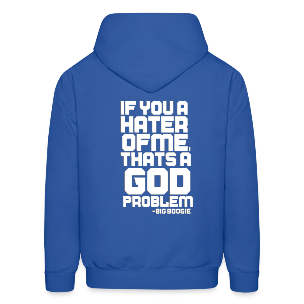 BIG BOOGIE LOGO HOODIE - royal blue