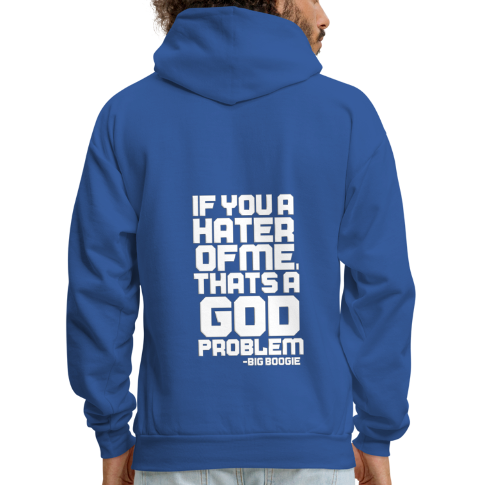 BIG BOOGIE LOGO HOODIE - royal blue