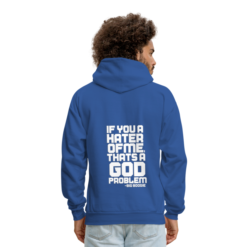 BIG BOOGIE LOGO HOODIE - royal blue