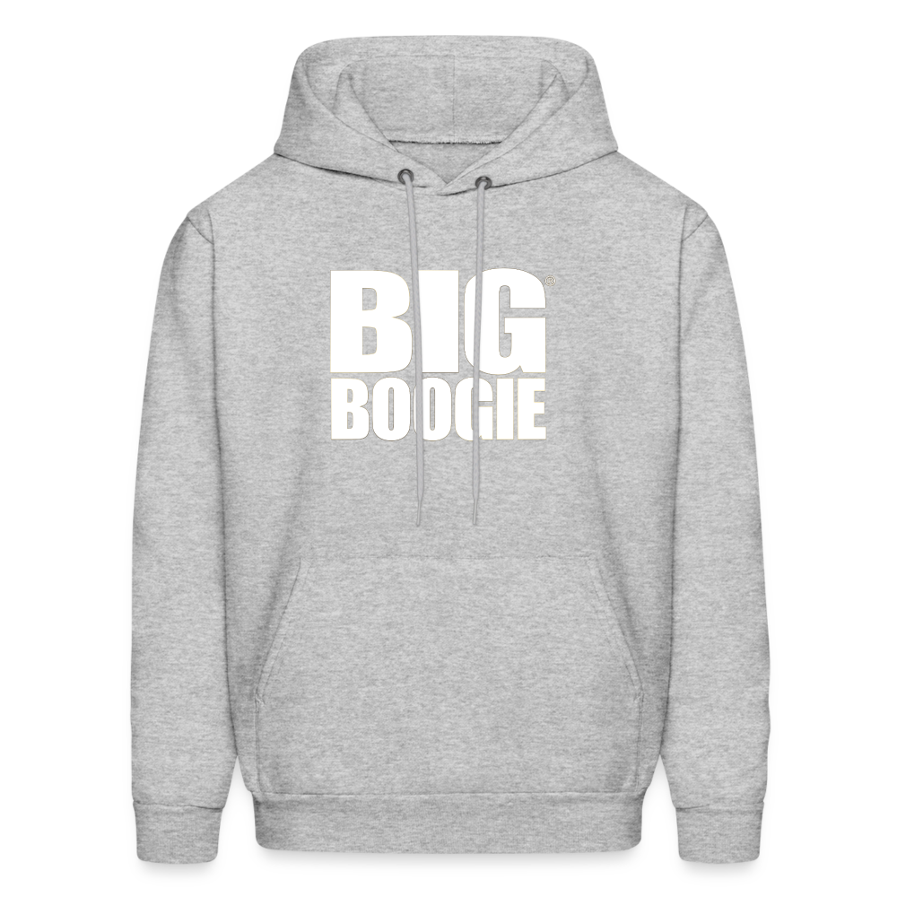 BIG BOOGIE LOGO HOODIE - heather gray