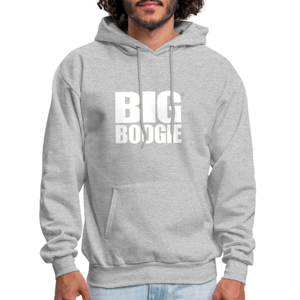 BIG BOOGIE LOGO HOODIE - heather gray