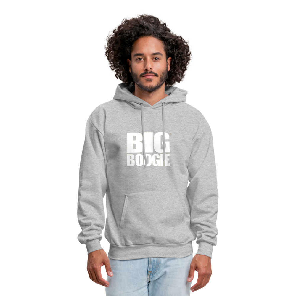 BIG BOOGIE LOGO HOODIE - heather gray