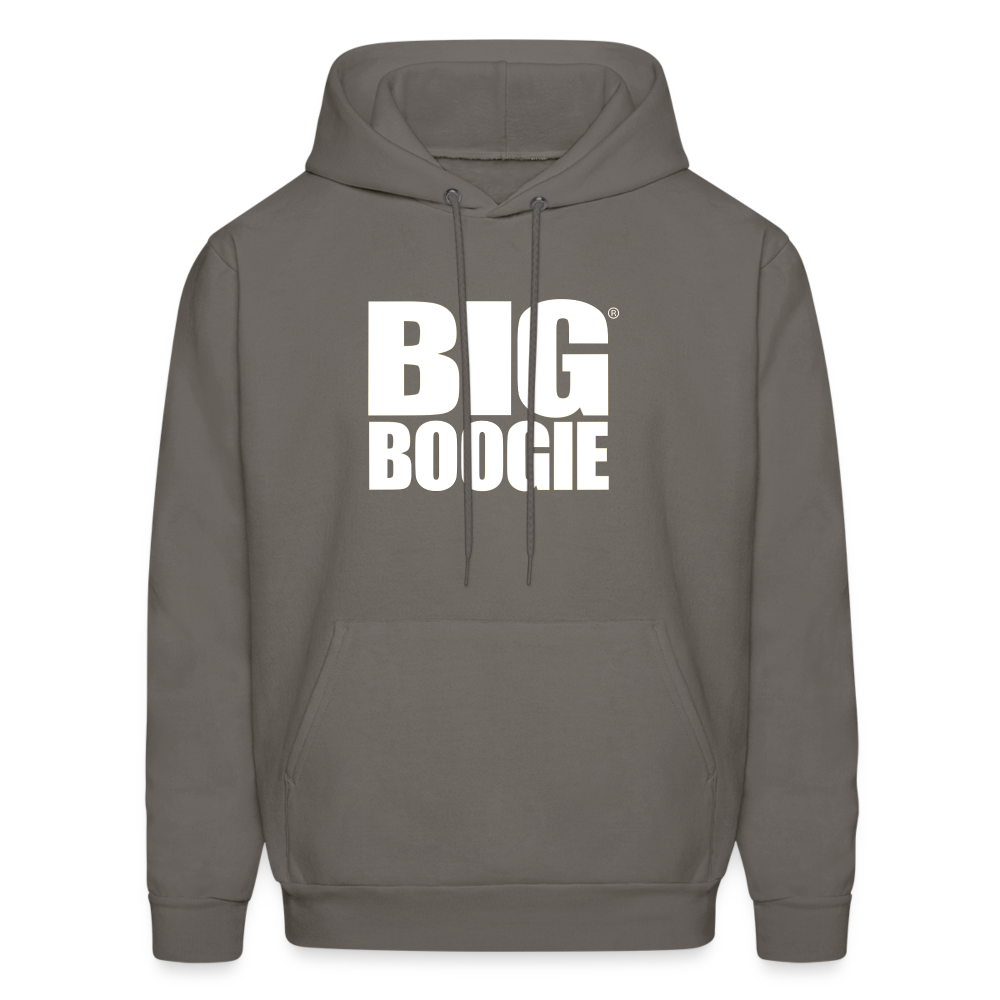 BIG BOOGIE LOGO HOODIE - asphalt gray