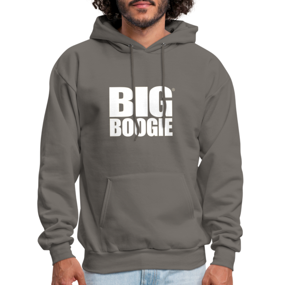BIG BOOGIE LOGO HOODIE - asphalt gray