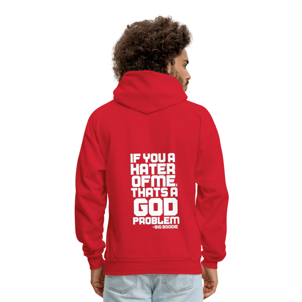 BIG BOOGIE LOGO HOODIE - red