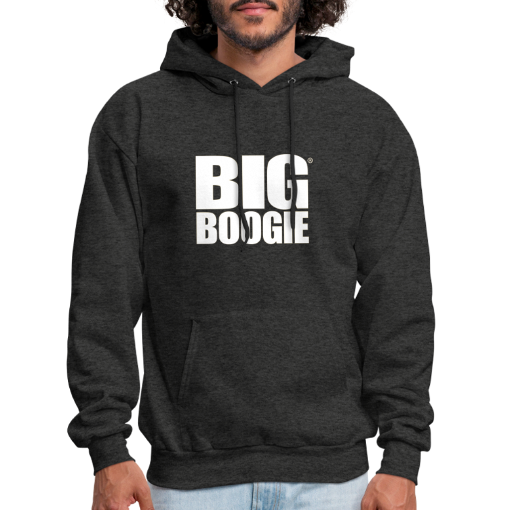 BIG BOOGIE LOGO HOODIE - charcoal grey