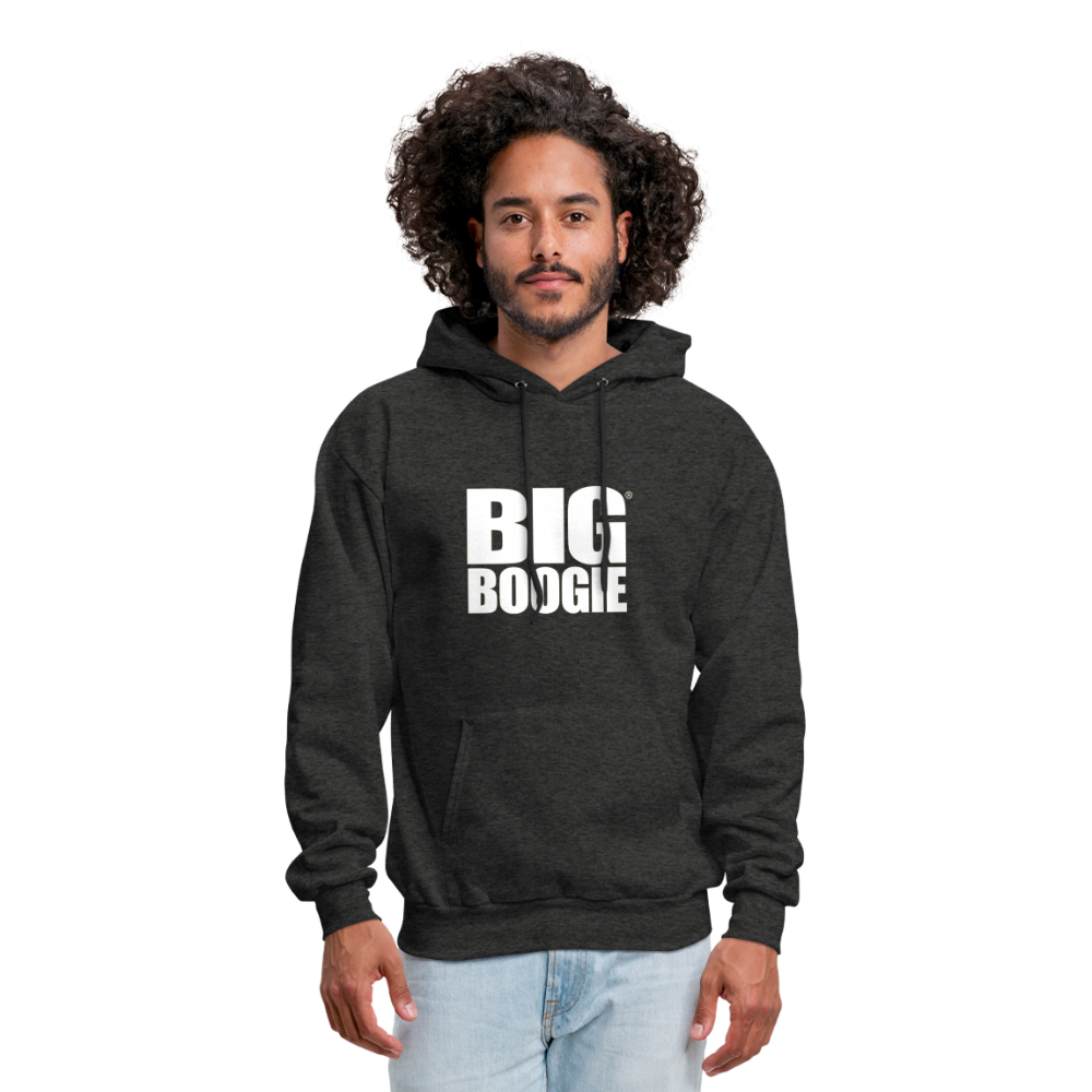 BIG BOOGIE LOGO HOODIE - charcoal grey