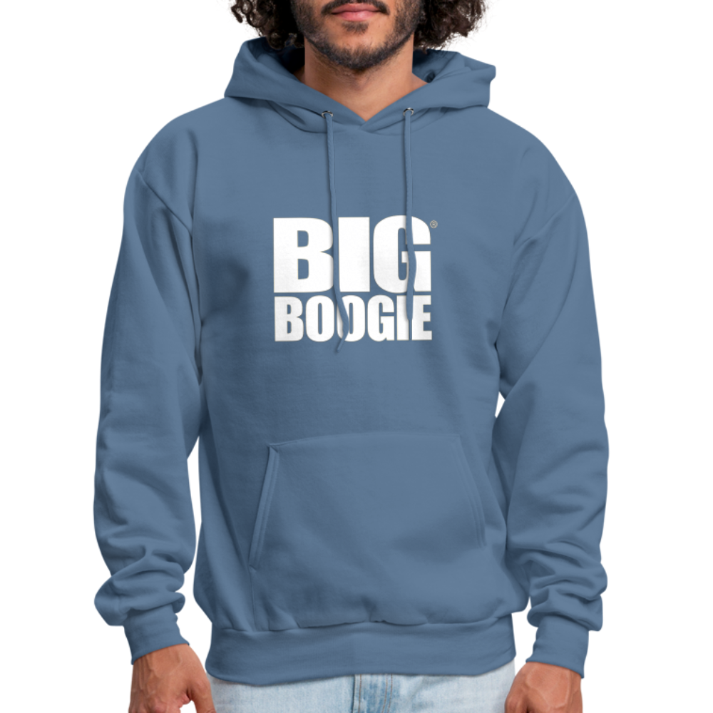 BIG BOOGIE LOGO HOODIE - denim blue
