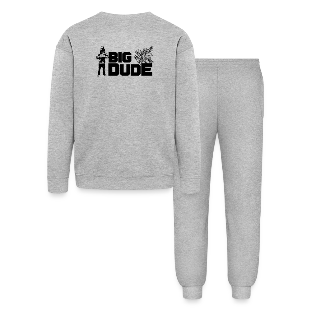 BIG DUDE JOGGERS - heather gray