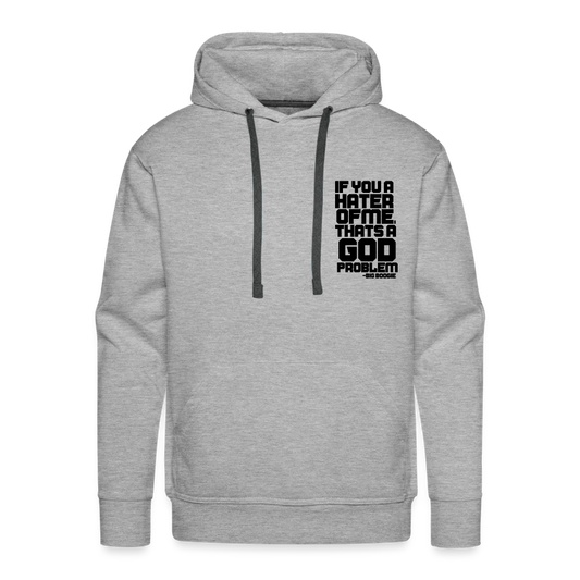 Men’s Premium Hoodie - heather grey