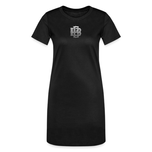 Women's T-Shirt Dress - black