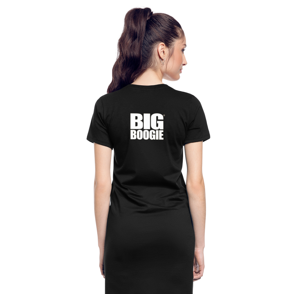 Women's T-Shirt Dress - black